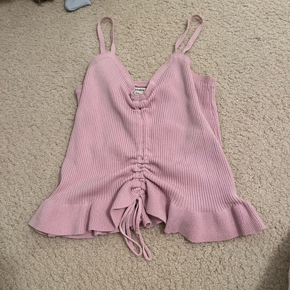 Island Gypsy lilac crop top! Size small